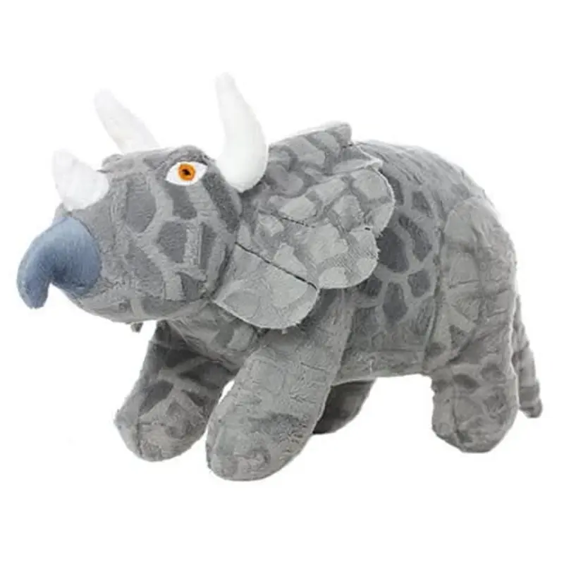 Mighty Dinosaur Triceratops Dog Toy