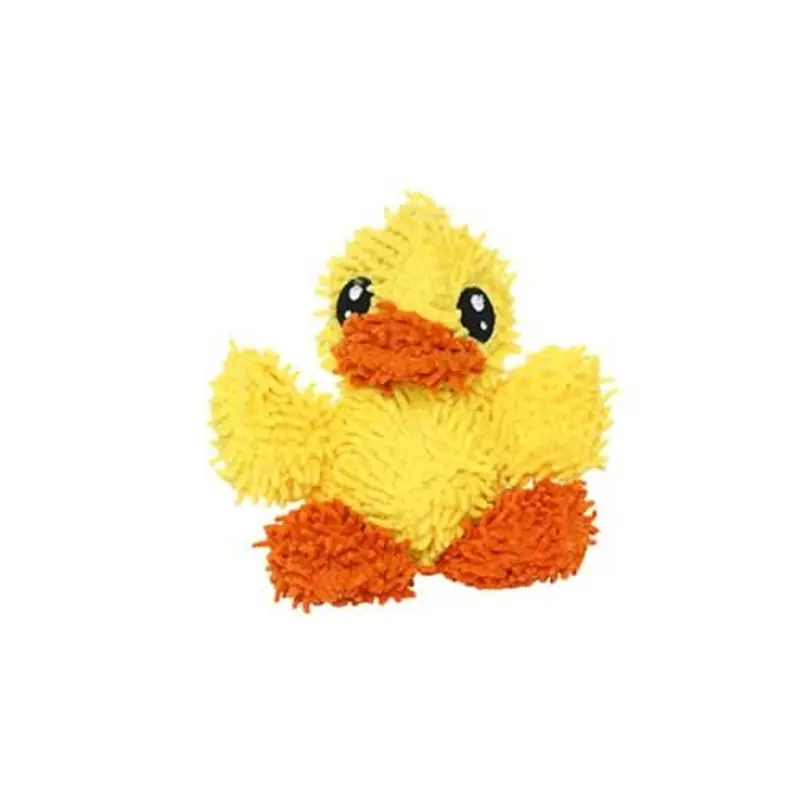 Mighty Junior Microfiber Ball Duck Dog Toy