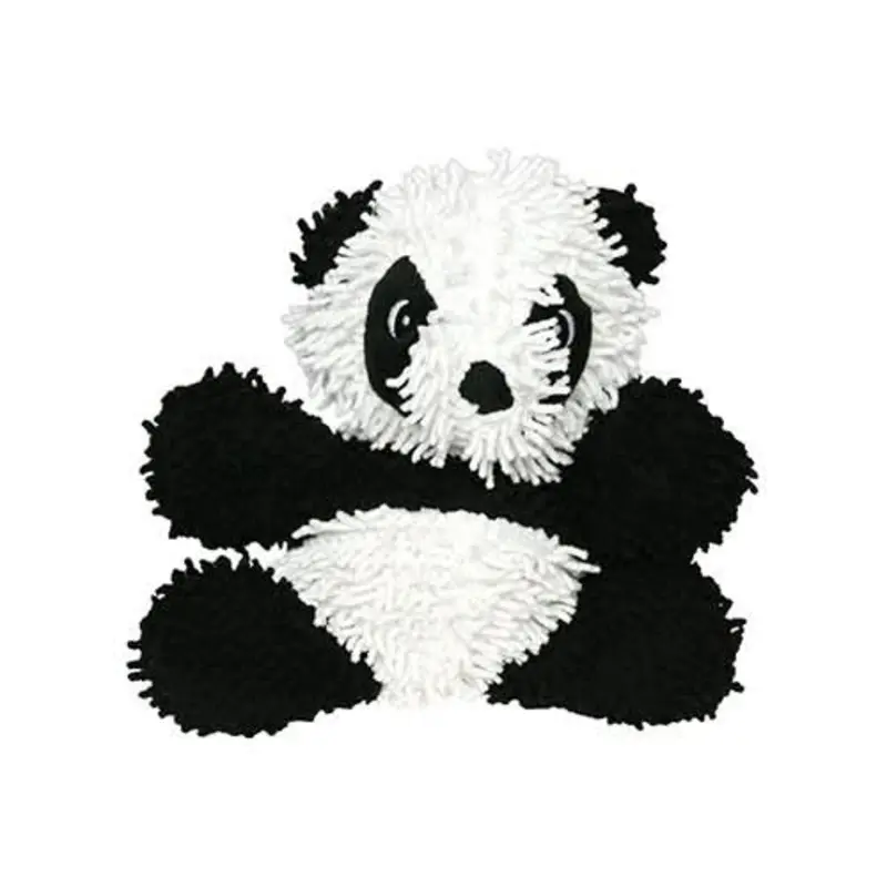 Mighty Microfiber Ball Med Panda Dog Toy