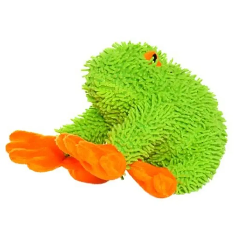 Mighty Microfiber Frog Dog Toy