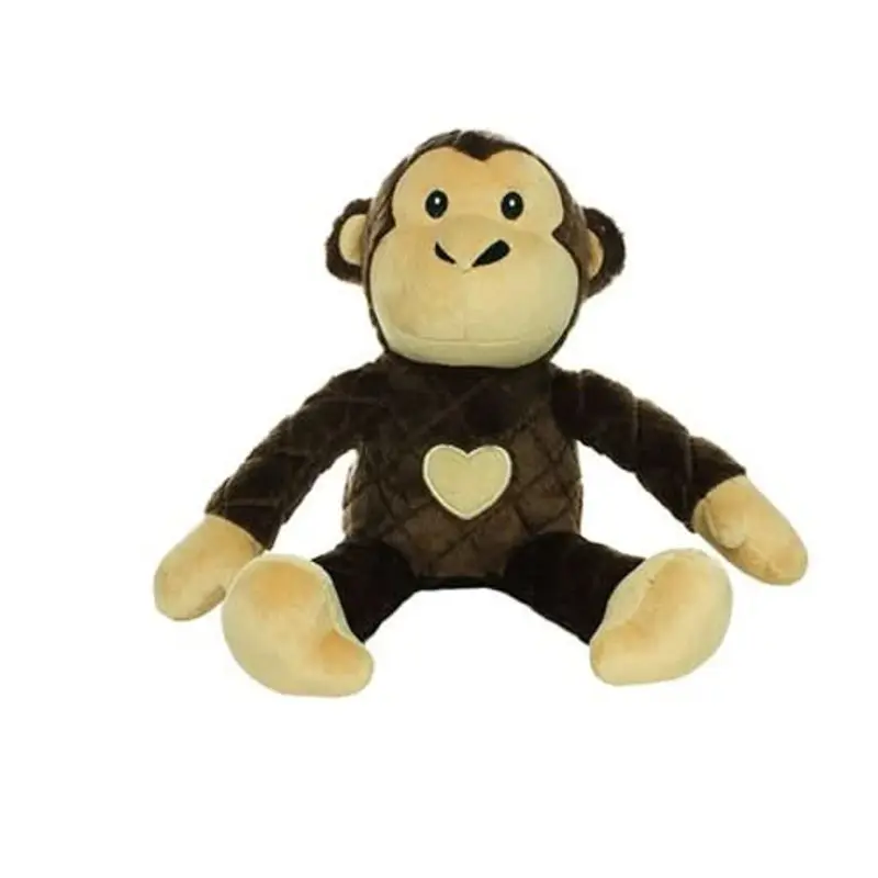 Mighty Safari Monkey Brown Dog Toy