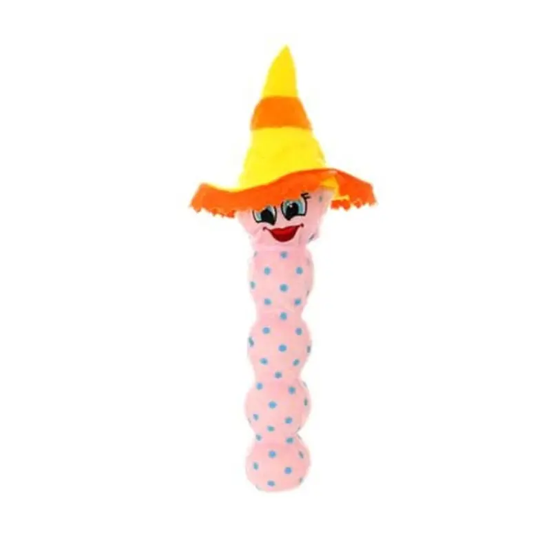 Mighty Tequila Worm Pink Dog Toy