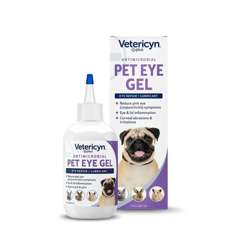 Vetericyn PlusAntimicrobial Eye Gel for Pets, 3oz