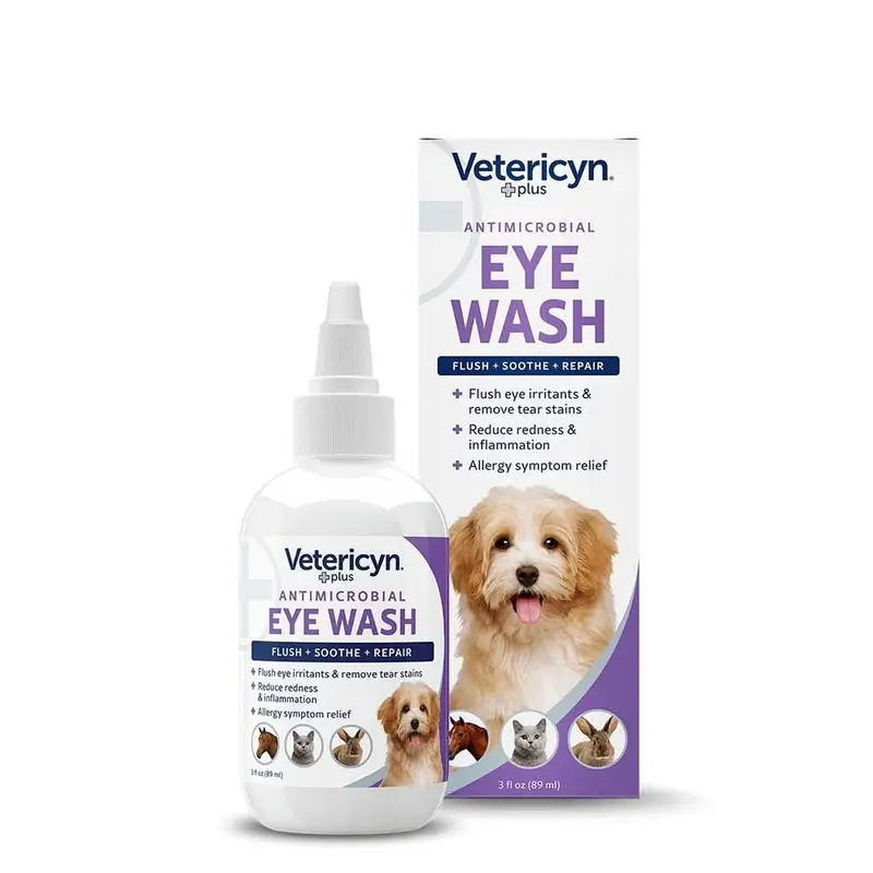 Vetericyn PlusAntimicrobial Eye Wash, 3oz