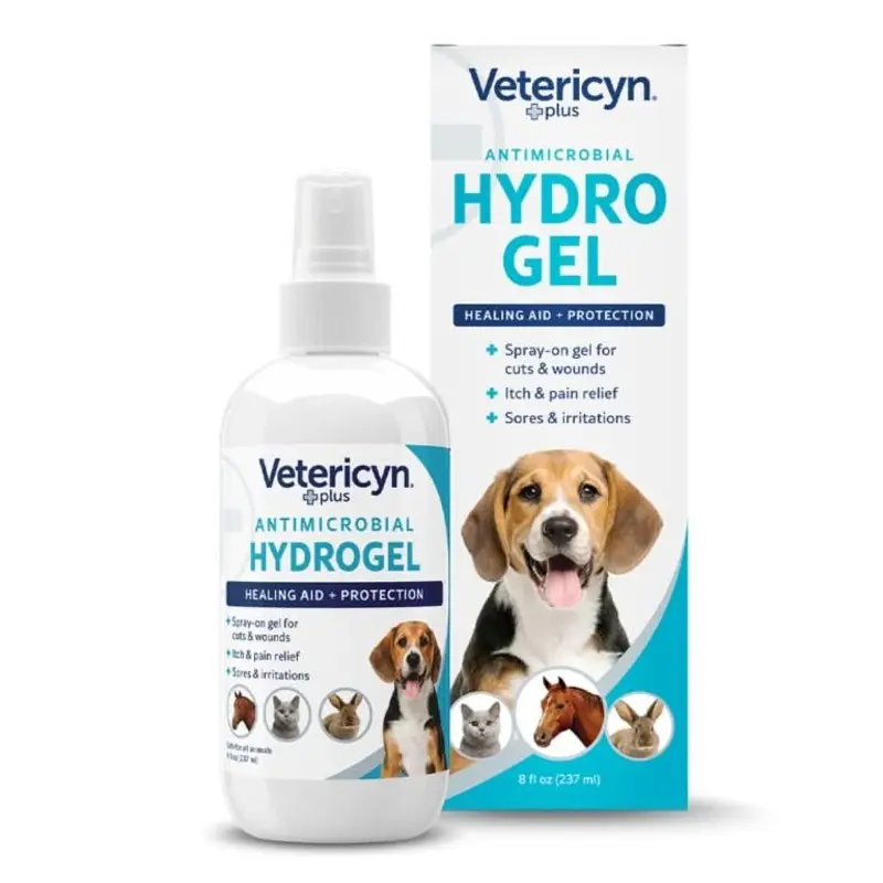 Vetericyn PlusAntimicrobial Hydrogel Spray, 8oz