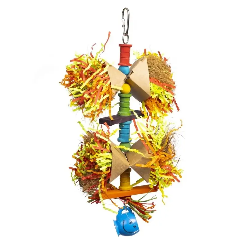 Prevue Pet Products Party Popper - Playfuls Preen and Pacify Bird Toy