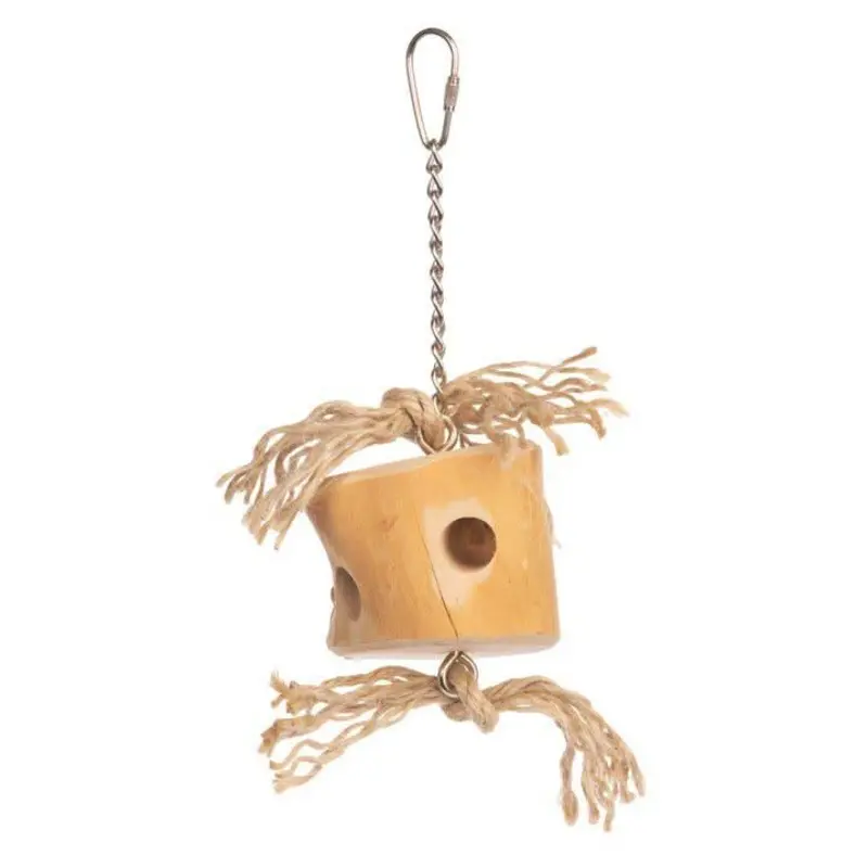 Prevue Pet Products Wood Cheese Bird Toy