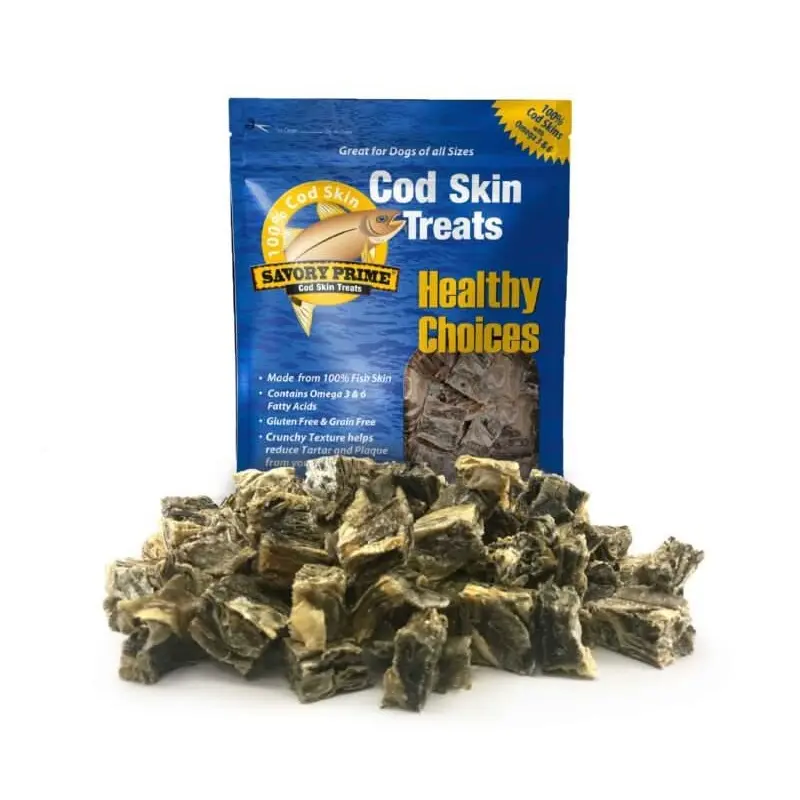 Savory Prime Cod Skin Crunchy Bites, 16-Ounce