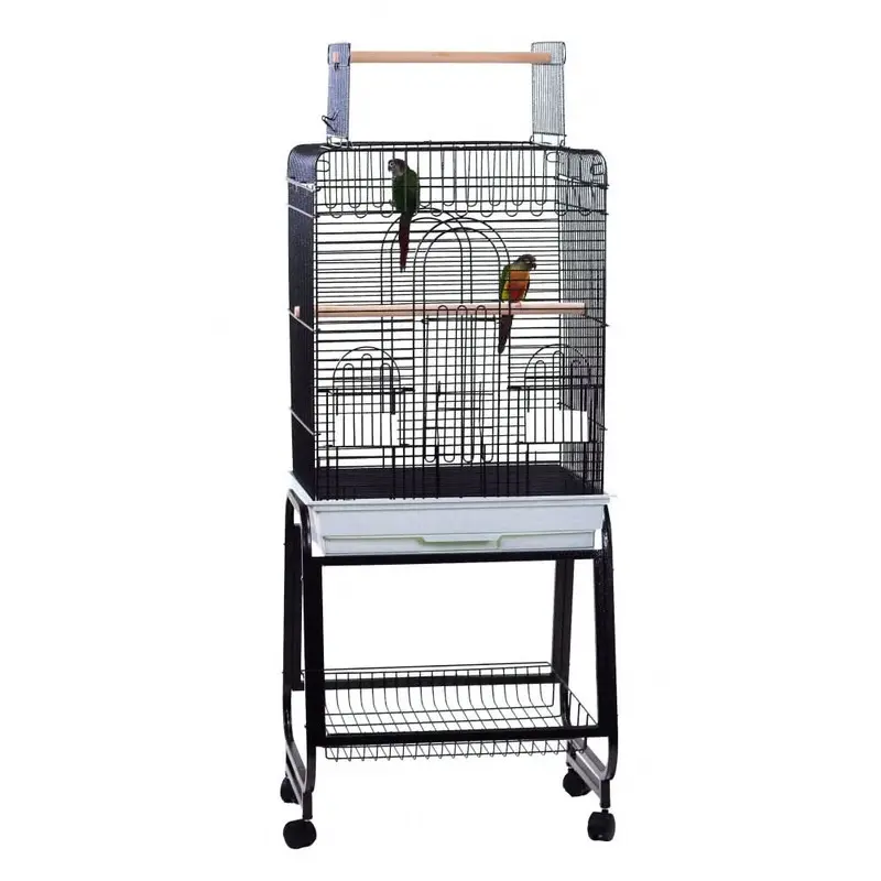 A & E Open Flattop Cage Bird Cage