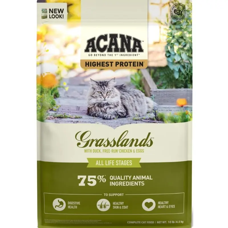 ACANA Highest Protein Grasslands Dry Cat Food