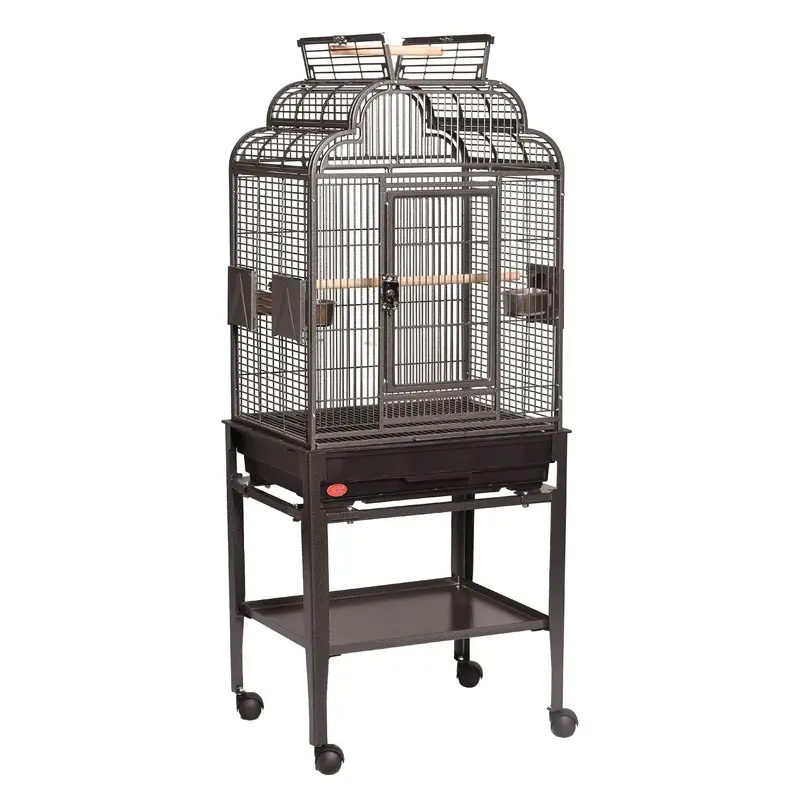 A&E 22"x17" Victorian Top Cage with Plastic Base