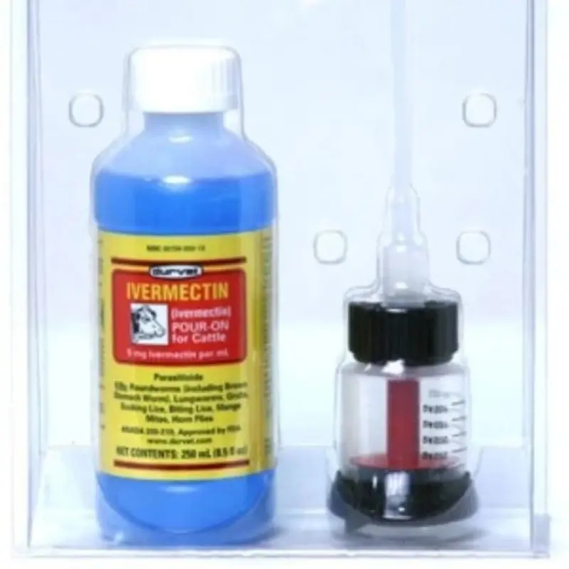 Durvet Ivermectin Pour-On Cattle Dewormer 250 ml