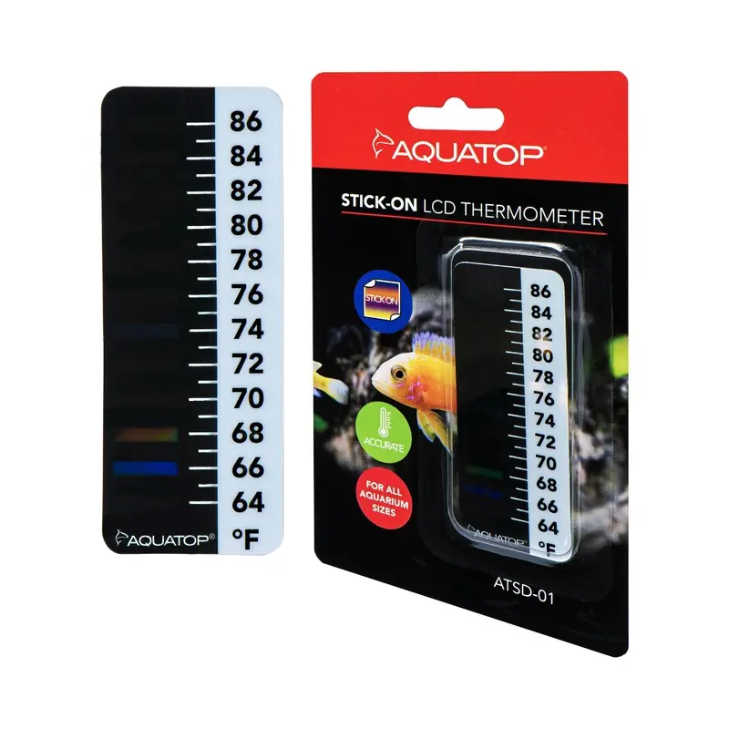 Aquatop Stick-on LCD Thermometer One Size