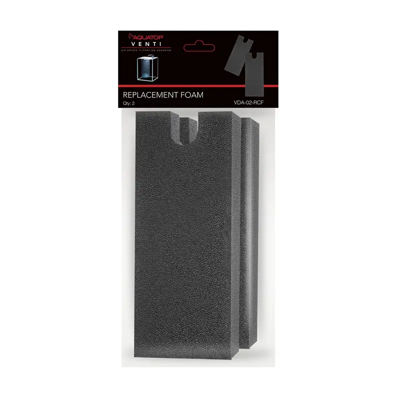 Aquatop Replacement Foam for Venti Desktop Aquarium 2pk