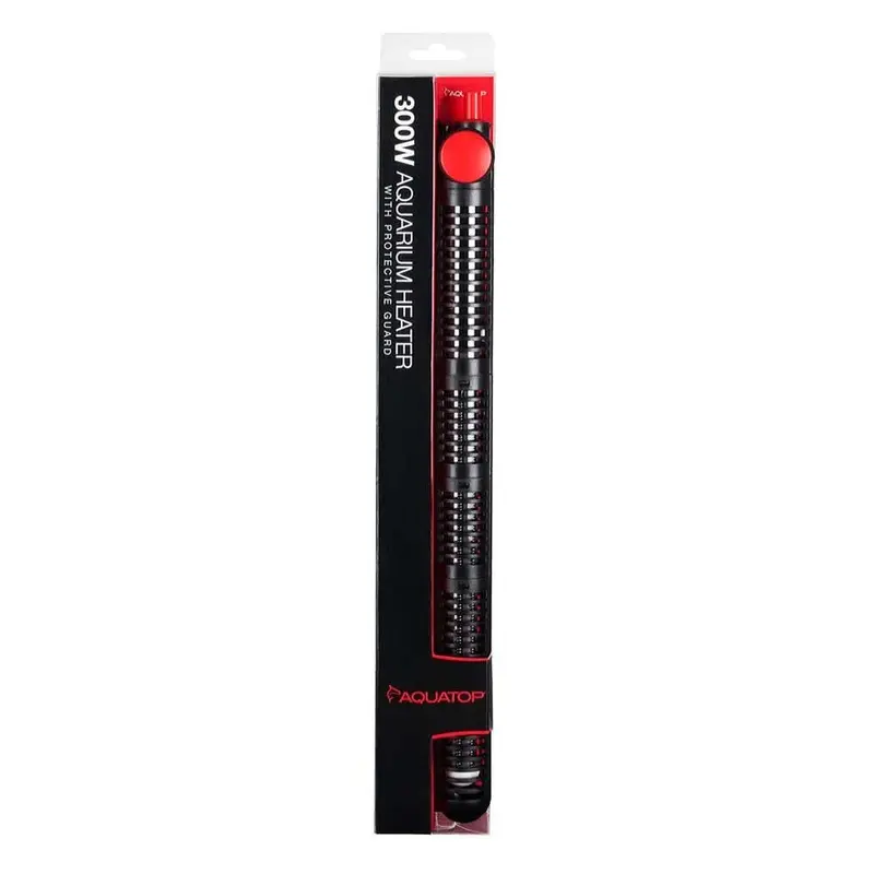 Aquatop HTG Glass Aquarium Heater with Protective Guard 300 Watt