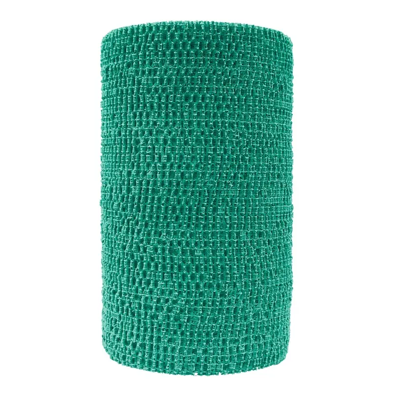 Andover Healthcare Cohesive Flexible Bandage Teal 4 in x 5 yd