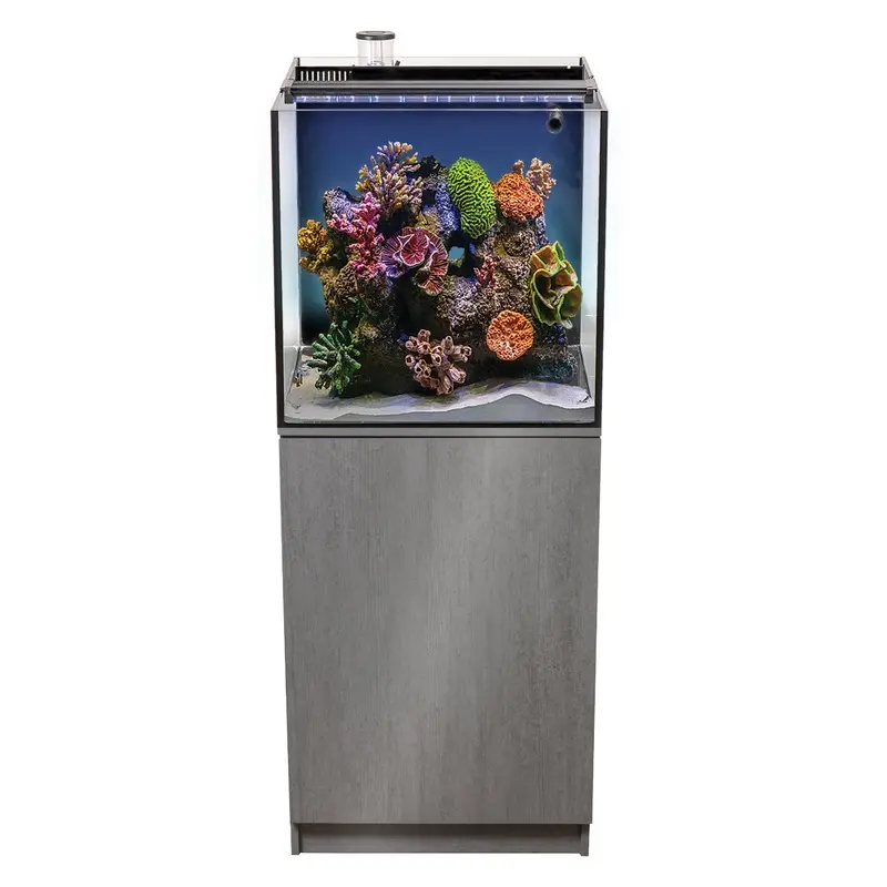 Aquatop Recife ECO Aquarium Kit with Stand Grey, Clear 40 gal