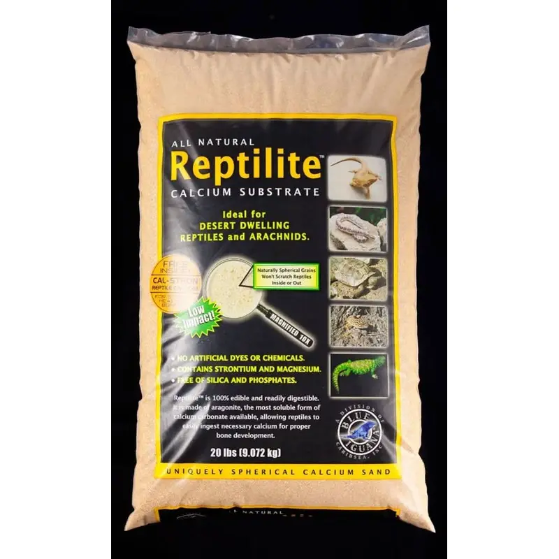 CaribSea All Natural Reptile Calcium Substrate Aztec Gold 20 lb