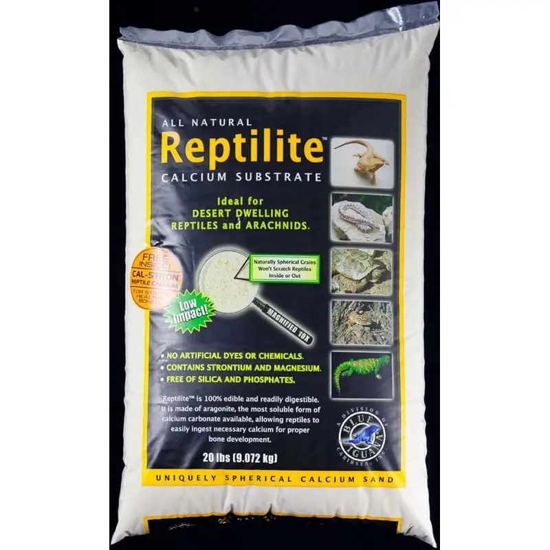 CaribSea All Natural Reptile Calcium Substrate Natural 20 lb