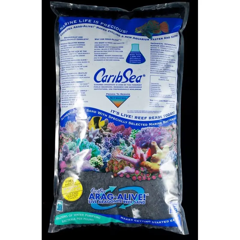 CaribSea Arag-Alive Hawaiian Aquarium Sand 20 lb