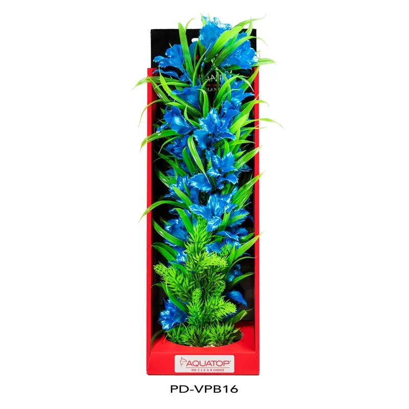 Aquatop Vibrant Passion Plant Blue 16in
