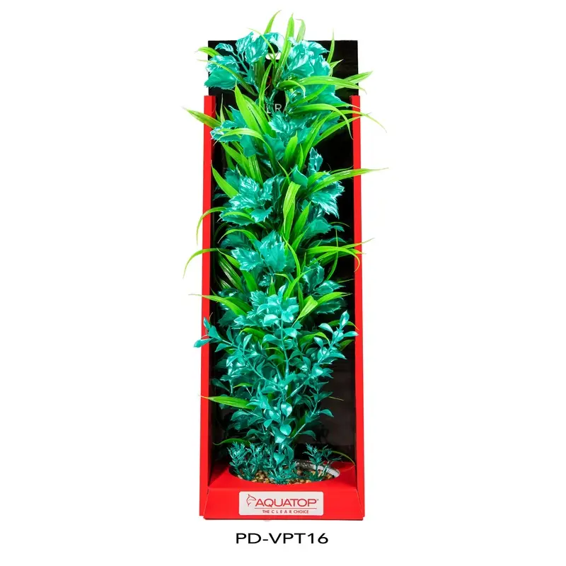 Aquatop Vibrant Passion Plant Turquoise 16in