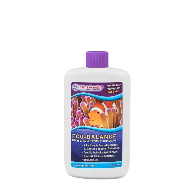 Dr. Tim's Aquatics Eco-Balance Probiotic Bacteria for Reef Aquarium 8 fl. oz