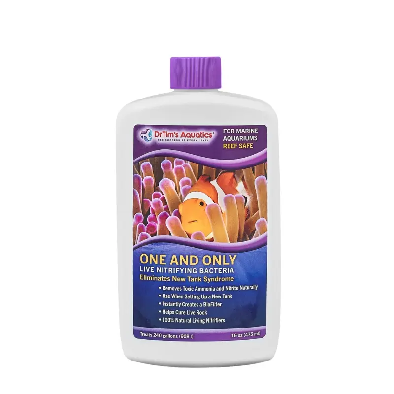 Dr. Tim's Aquatics One & Only Live Nitrifying Bacteria for Reef Aquarium 16 fl. oz