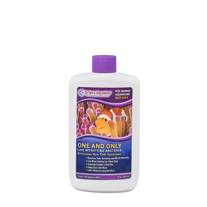 Dr. Tim's Aquatics One & Only Live Nitrifying Bacteria for Reef Aquarium 8 fl. oz