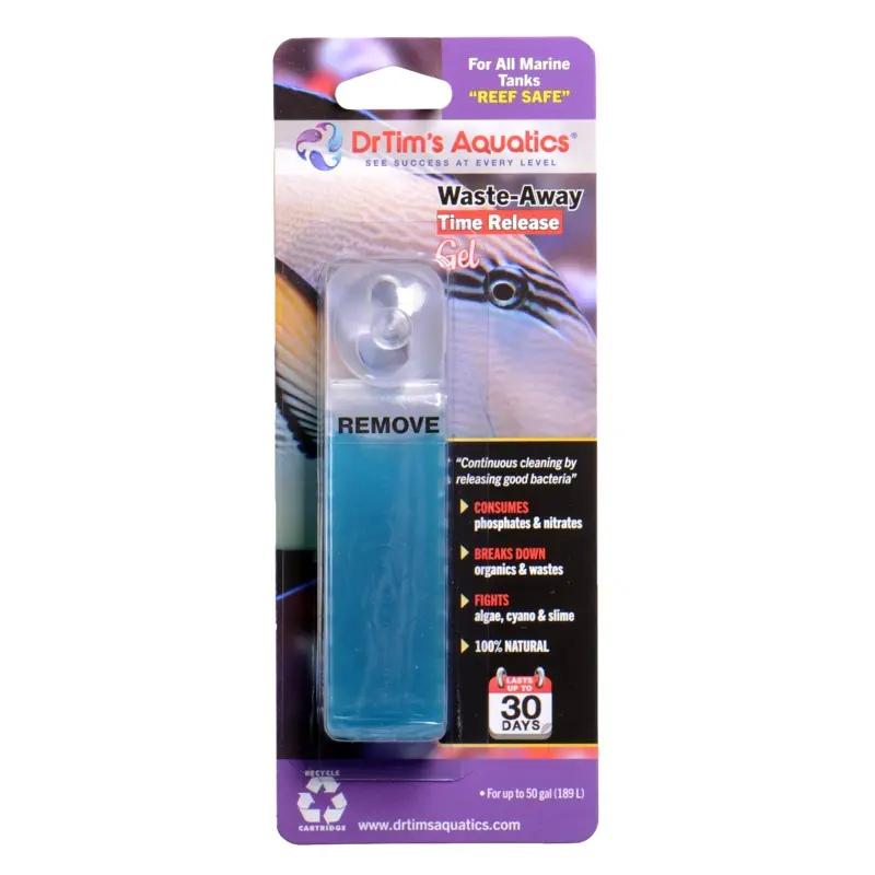 Dr. Tim's Aquatics Waste-Away Marine Time Release Gel Water Clarifier MD