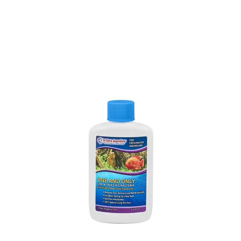 Dr. Tim's Aquatics One & Only Live Nitrifying Bacteria for Freshwater Aquariums 2 fl. oz