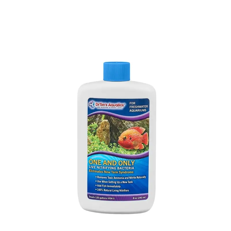 Dr. Tim's Aquatics One & Only Live Nitrifying Bacteria for Freshwater Aquariums 8 fl. oz