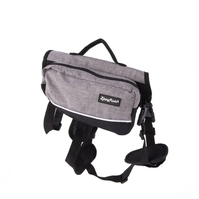 ZippyPaws Backpack For Dog Graphite SM