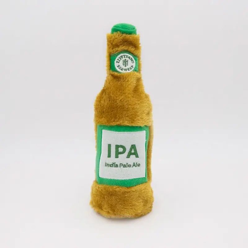 ZippyPaws Happy Hour Crusherz Dog Toy IPA MD