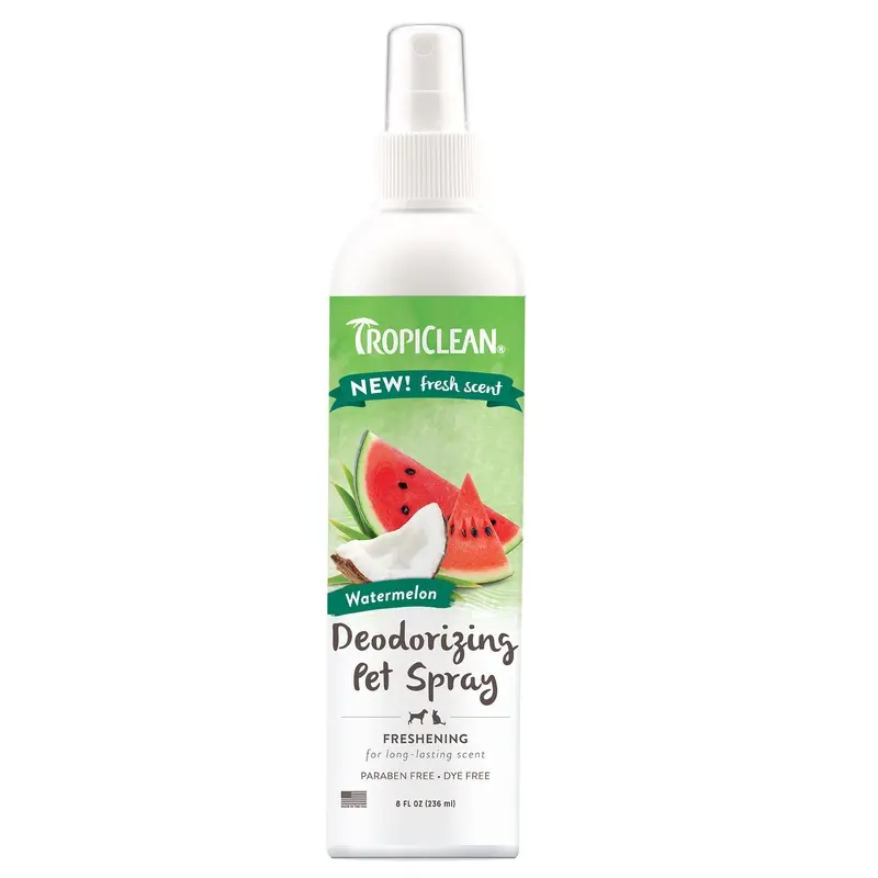 TropiClean Deodorizing Pet Spray Watermelon 8oz
