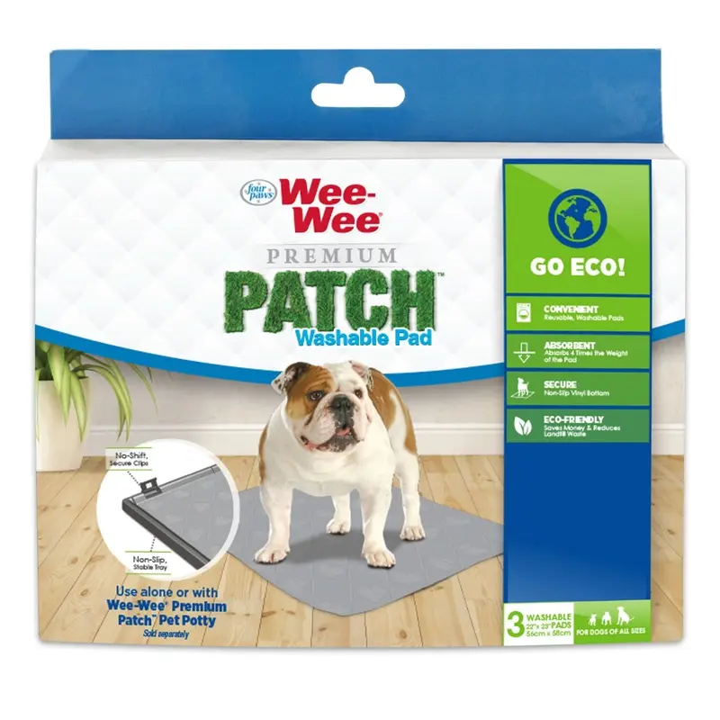 Four Paws Wee-Wee Premium Patch Washable Pee Pad for Dogs Premium Patch (Washable Pad)