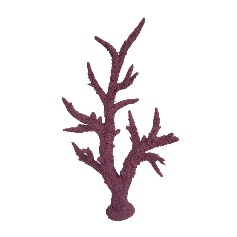 Weco Products South Pacific Coral Staghorn Tall Ornament Purple MD