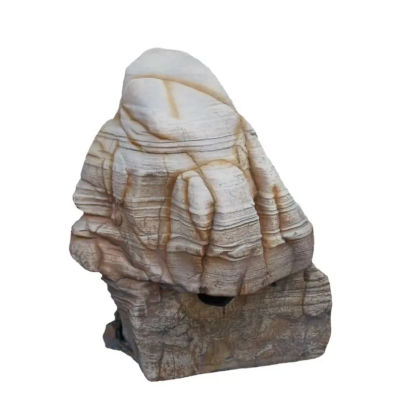Weco Products Wecorama Badlands Mojave Dunes Terrarium Ornament White/Brown LG