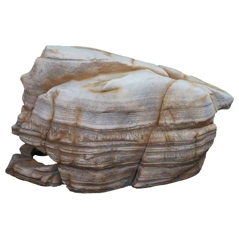 Weco Products Wecorama Badlands Mojave Dunes Terrarium Ornament White/Brown SM