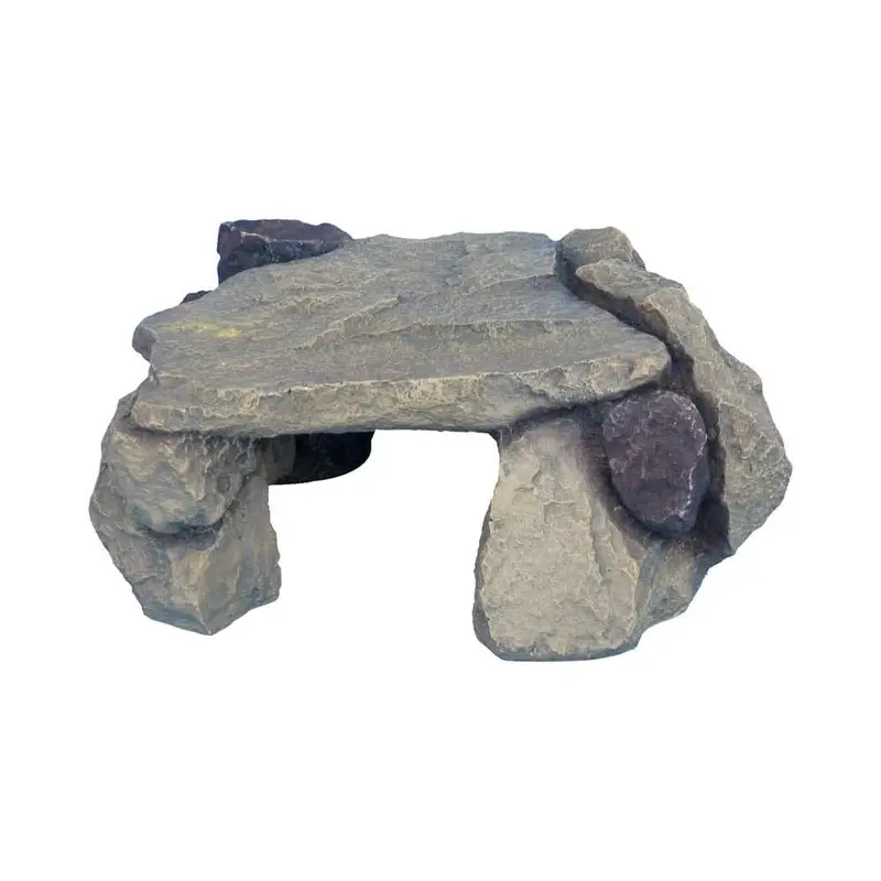 Weco Products Wecorama Galapagos Flagstone Ramp Black, Gray 9.4 in