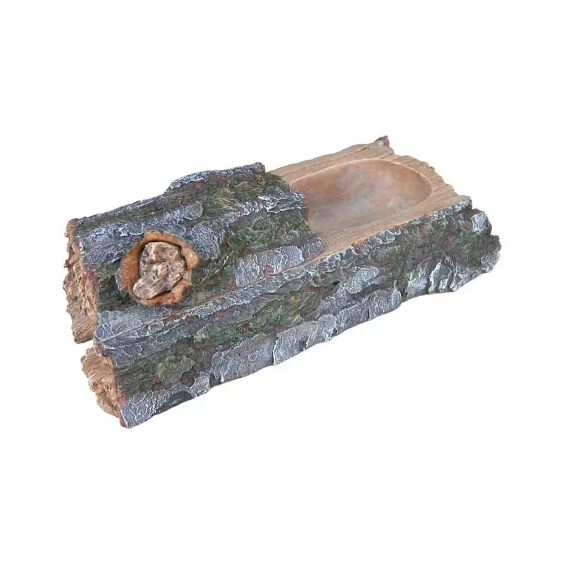 Weco Products Wecorama Serengeti Giant Pine Feeder Grey/Brown MD