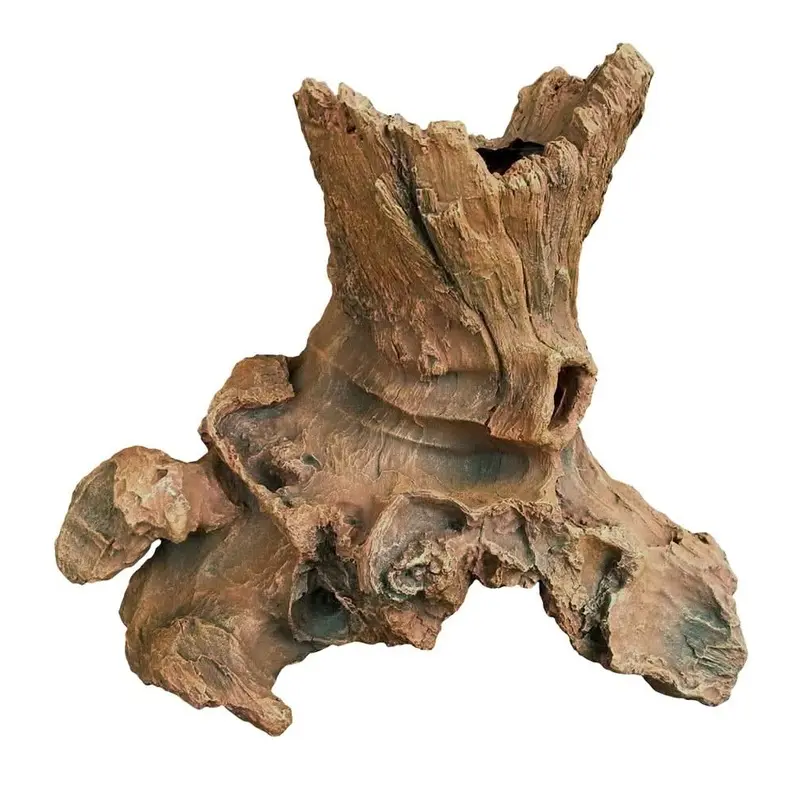 Weco Products Wecorama Aquarama African Wood Hollow Brown MD