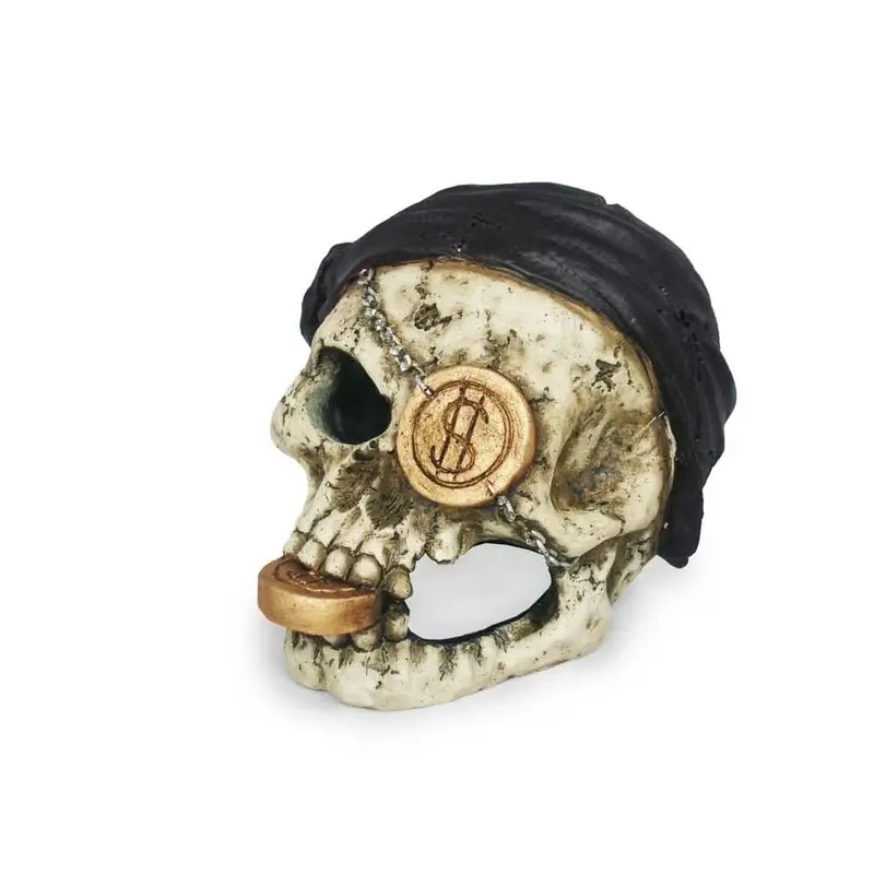 Weco Products Wecorama Catacombs Skull Bounty Aquarium Ornament Multi-Color