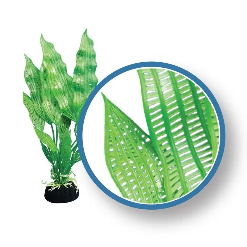 Weco Products Freshwater Pro Series Madagascar Lace Aquarium Plant Green 9 in
