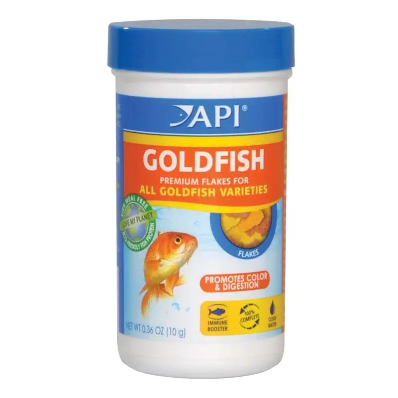 API Goldfish Flakes Fish Food 0.36 oz