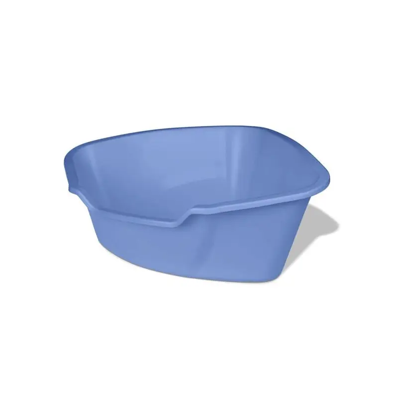 Van Ness Plastics High-Sides Corner Cat Litter Pan Blue LG
