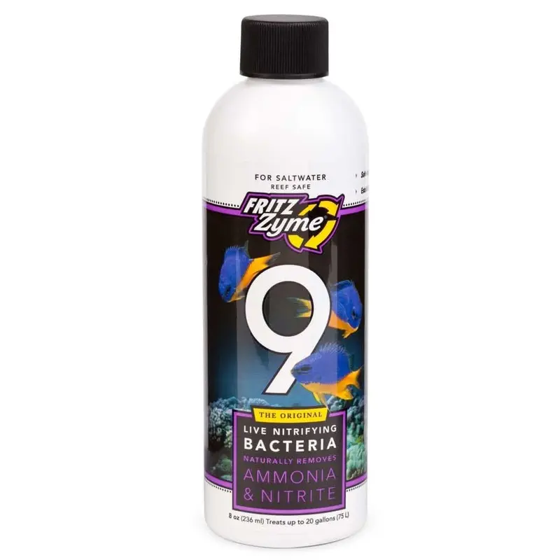 Fritz FritzZyme 9 Saltwater Live Nitrifying Bacteria 8 fl. oz