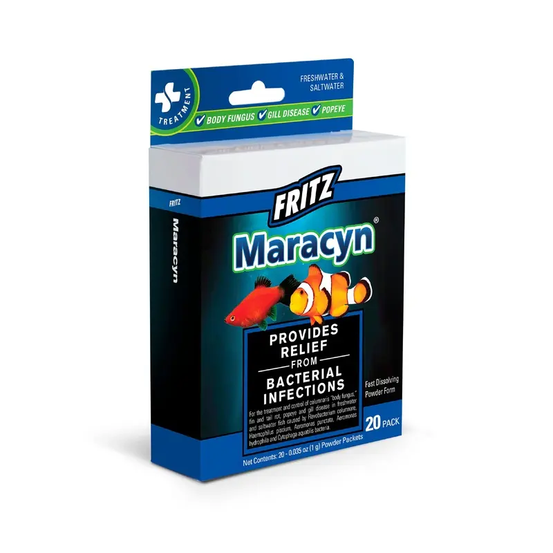 Fritz Maracyn Two Freshwater & Saltwater Treatment 20ct