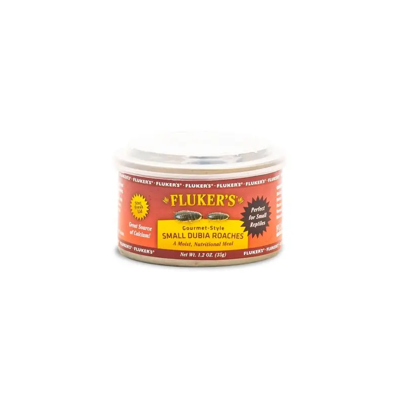 Fluker's Gourmet-Style Canned Small Dubia Roaches 1.2oz