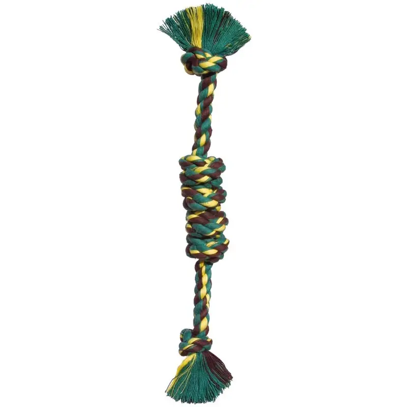Mammoth Pet Products Monkey Fist Bar Dog Toy Multi-Color 18in LG